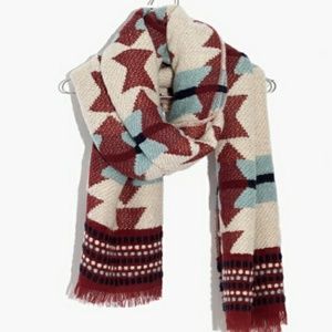NWT Madewell Boho Western Blanket Scarf